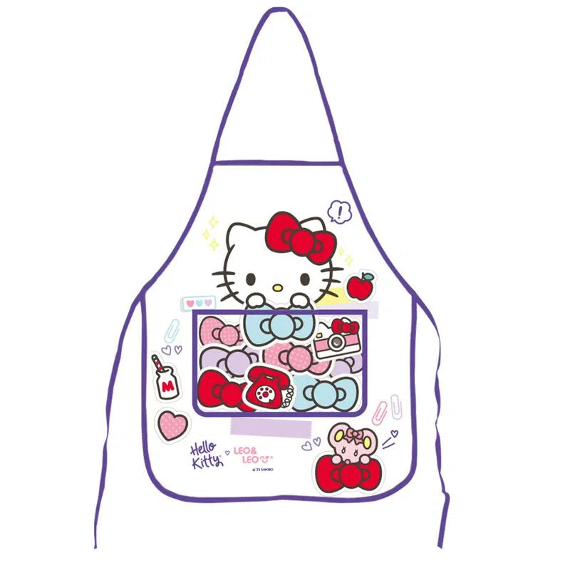 Avental Infantil com Bolso Hello Kitty