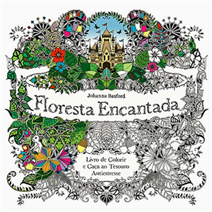 LIVRO DE COLORIR - FLORESTA ENCANTADA