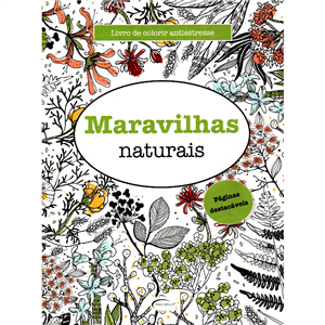 LIVRO DE COLORIR - MARAVILHAS NATURAIS