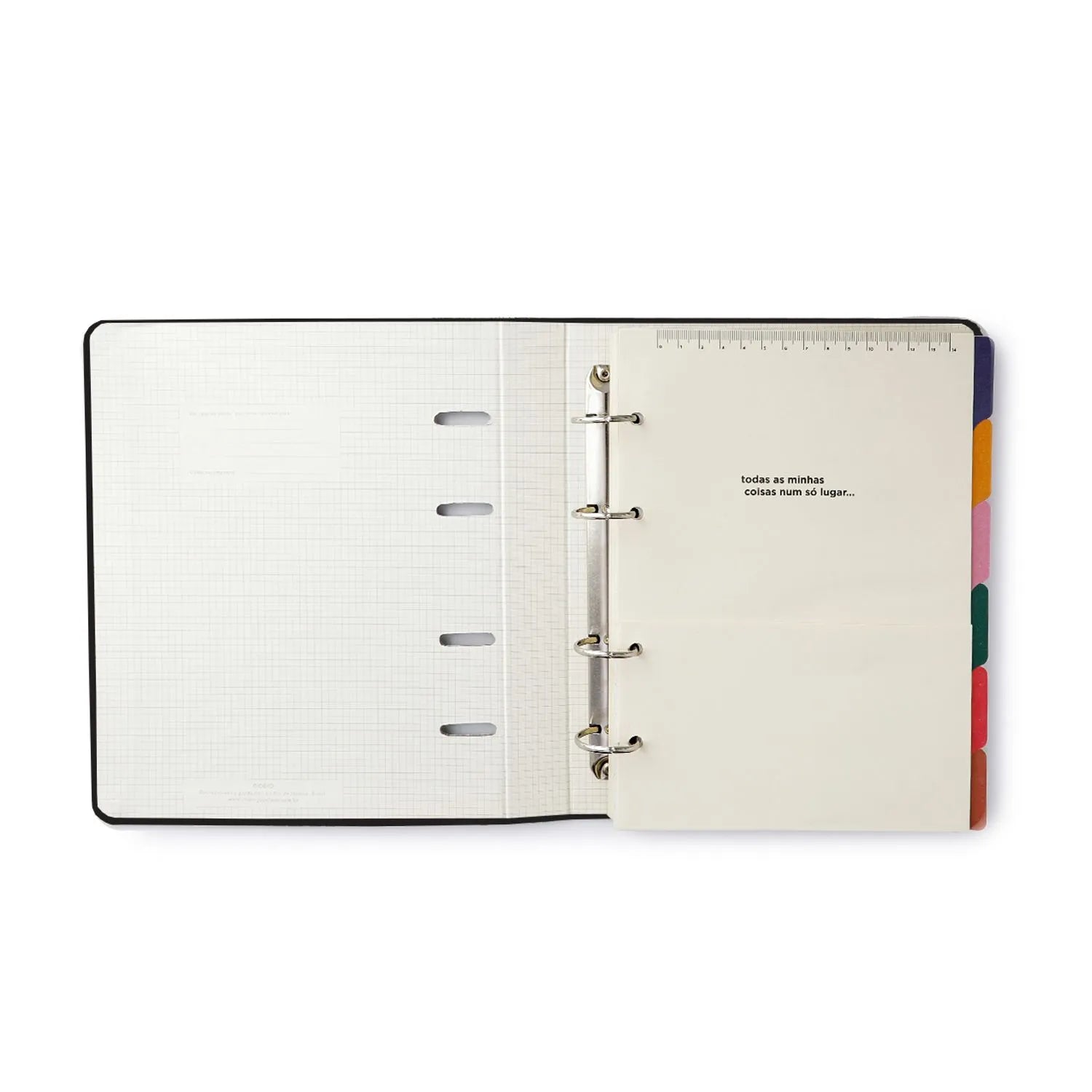 Caderno Criativo Argolado Pautado