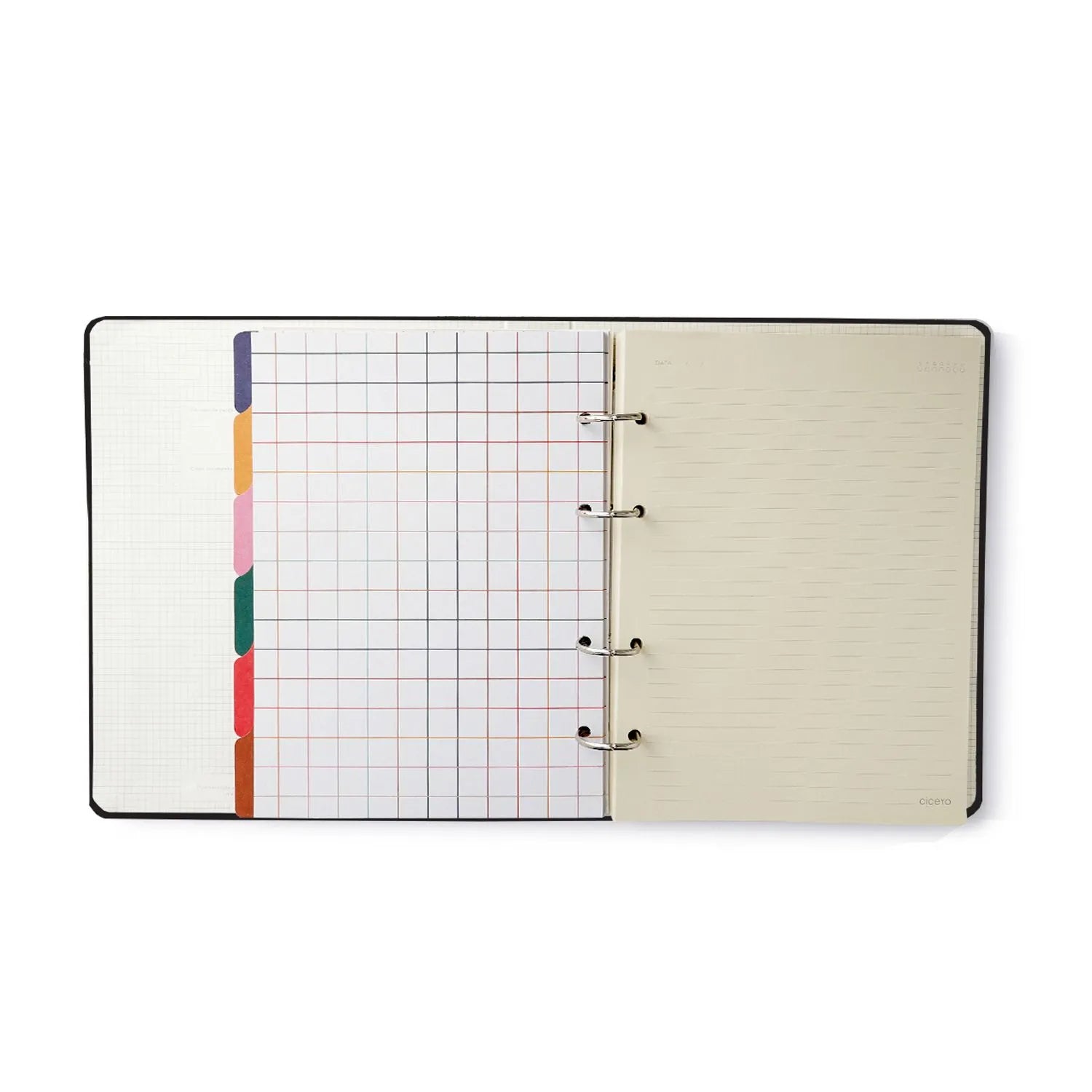 Caderno Criativo Argolado Pautado