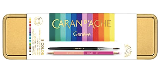 Estojo Caran d'Ache Prismalo Bicolor Rainbow