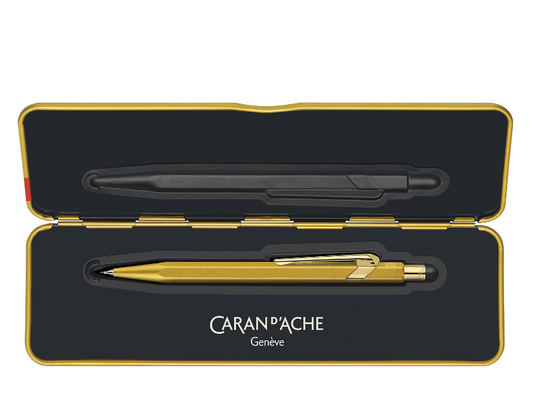 Caneta Caran d'Ache Esferográfica Premium 849™ Gold Bar