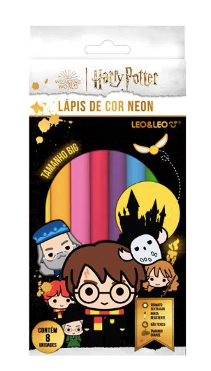 Lápis De Cor Big Neon Harry Potter