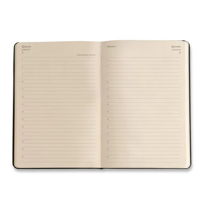 AGENDA PLANNER CICEROS 2025 ASTRAL DIARIA 14X21 ECLIPSE CARAMELO